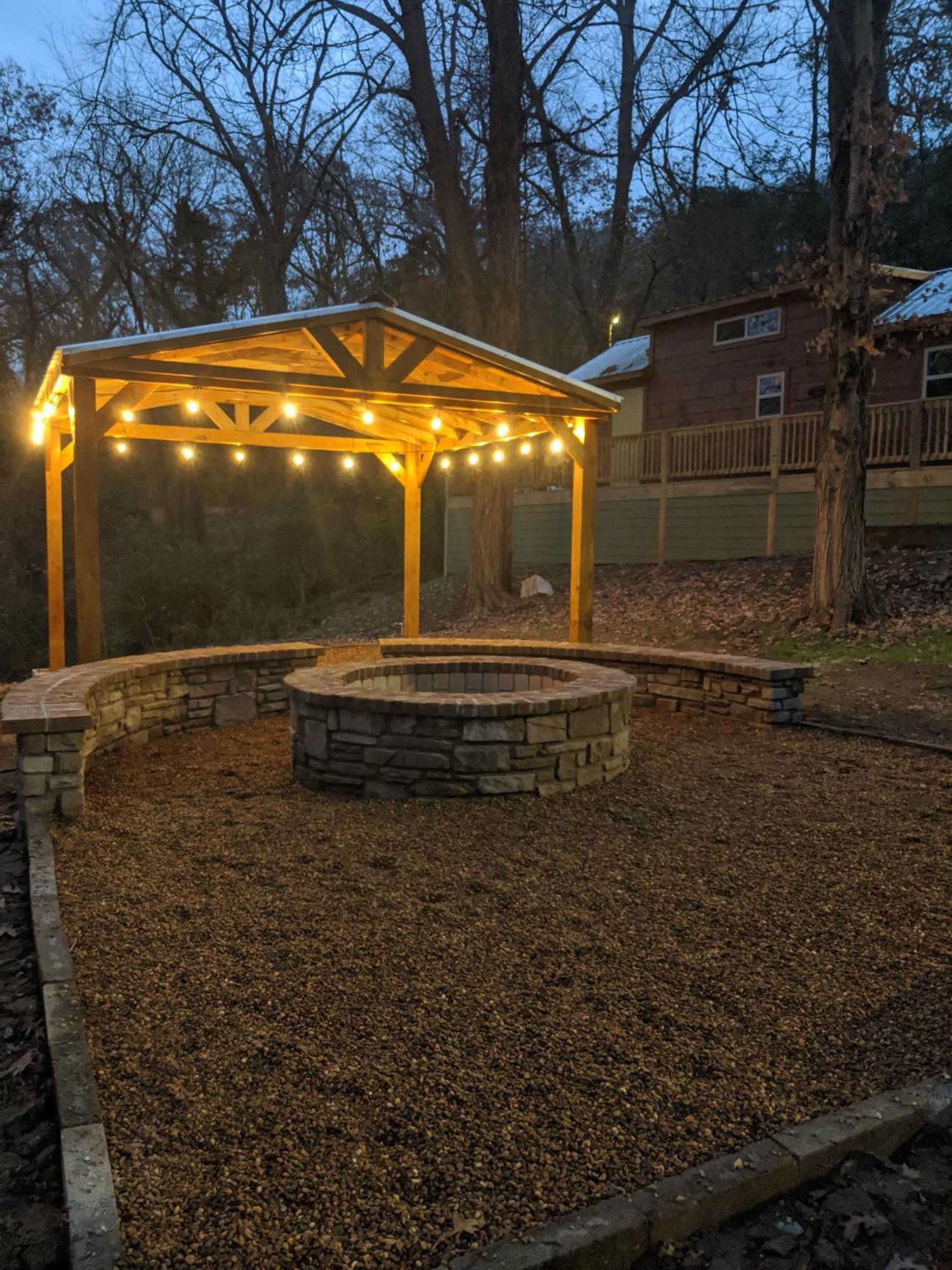 Meg Cabin Tiny Rustic Comfort On Lookout Mtn Chattanooga Exterior foto